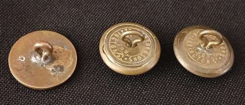 Buttons 15TH Regiment or Bengal Native Infantry  1901 - 1922                 M12