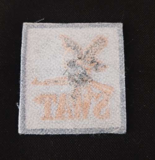 SWAT Cloth Patch Embroidered                      M20