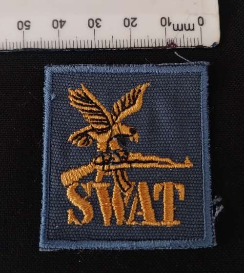 SWAT Cloth Patch Embroidered                      M20