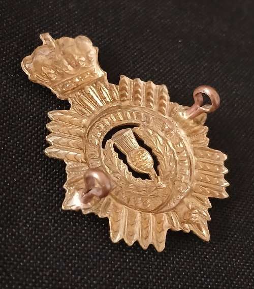 Duke Of Edinburg`s Rifles Cap Badge 1940 - 1945                     M25