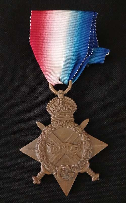 WW1 1914 - 1915 STAR Awarded To: 28905 SPR: E.N. MCGUINNESS. R.E.                    M29