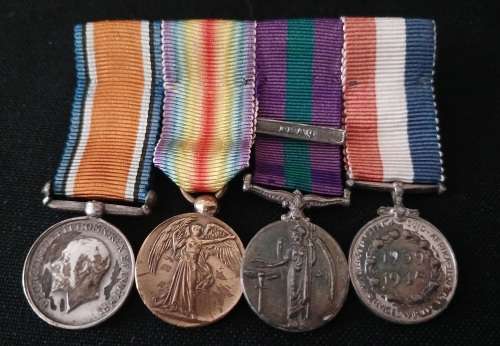 WW1 Miniature Medal Group                            M13