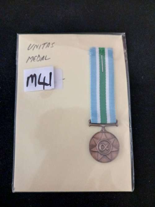 MINIATURE UNITAS MEDAL                     M41