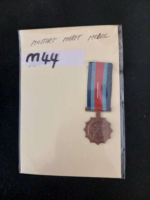 Military Merit Miniature Medal                          M44