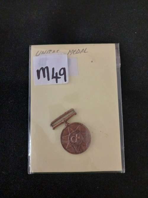 Unitas Miniature Medal                       M49