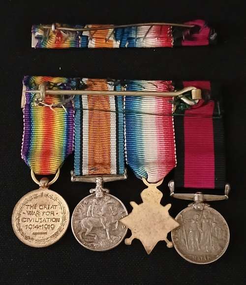 WW1 Miniature Medal Group                     M14