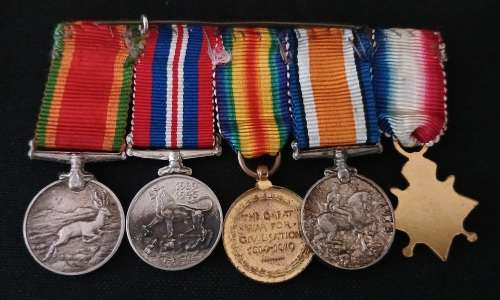 WW1 Miniature Medal Group                          M22