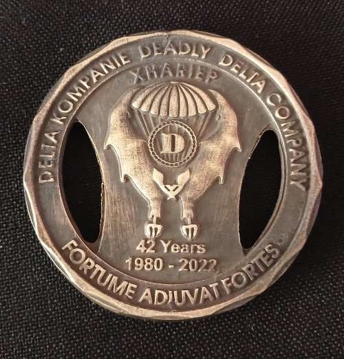 1 Parachute Battalion 60 Years / Deadly Delta Company 42 Years Medallion             O10