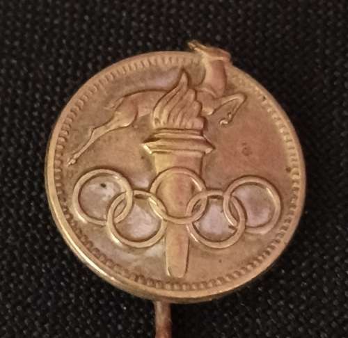 1960 South Africa NOC  Springbok Olympic Pin Badge                       O24