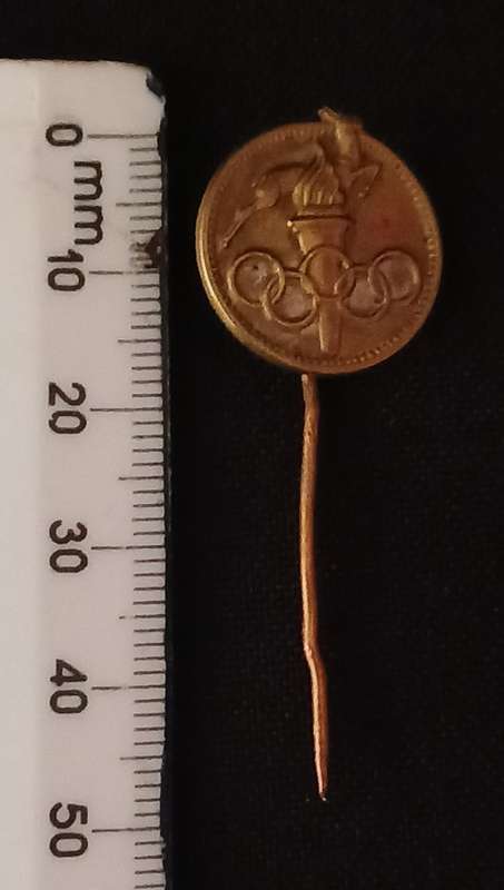 1960 South Africa NOC  Springbok Olympic Pin Badge                       O24
