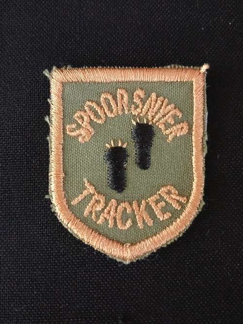 Tracker Police Issue Tracker Proficiency Badges Embroidered   ( Green )               O44