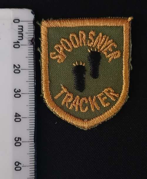 Tracker Police Issue Tracker Proficiency Badges Embroidered   ( Green )               O44