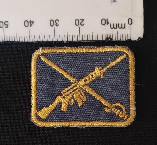 Police Instructor Cloth Breast Badge                               O58