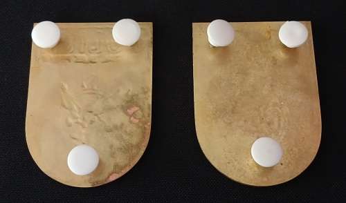 Police Special Task Force Metal Shoulder Flash Pair                     O59