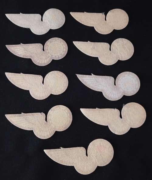 South African Air Force Wings    ( Cloth Wings )  ` `  ONE BID FOR THE LOT  ` `           O64