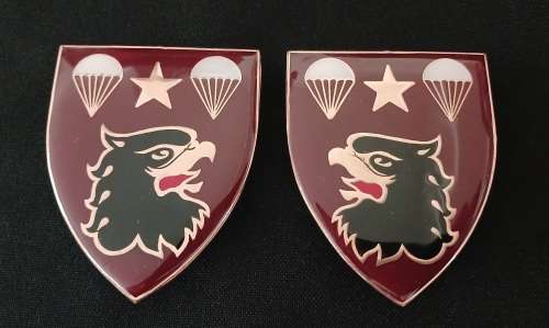 SADF 4 Para Parachute Battalion 1st Issue 44 Para Brigade Flash Set  Circa.1978-1999             F3
