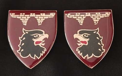 44 Field Engineer  Regiment Flash Set Circa.1978-1999                           F6