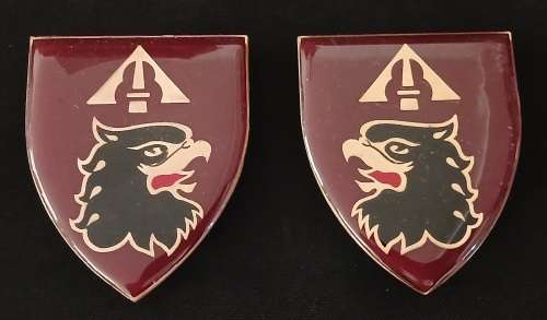 44 Parachute Brigade  Anti-Aircraft Regiment Flash Set Circa.1978-1999                           F7