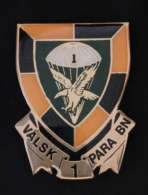 SADF - 1 Parachute Battalion Plaque                              F10