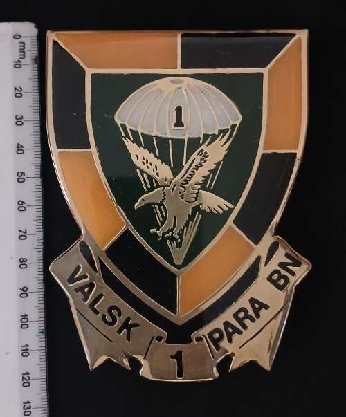 SADF - 1 Parachute Battalion Plaque                              F10