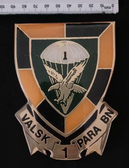 SADF - 1 Parachute Battalion Plaque                              F10