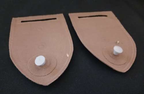SADF 32 Battalion With Northern Cape Command Bar Tupperware Flash Pair   ( Pins Intact )        F14