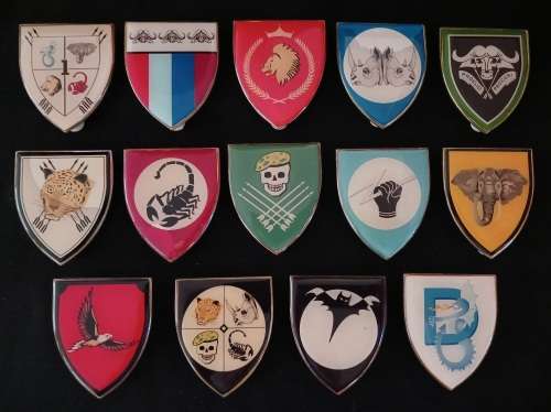 32 Battalion Fantasy Flash Collection  ( All Pins Intact )                                      F15