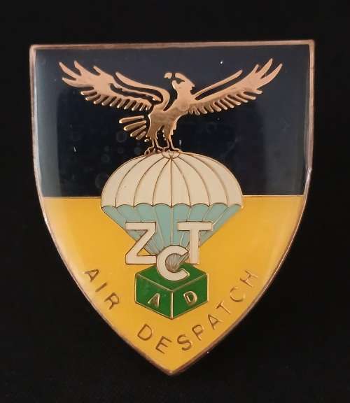ZAMBIA AIR DESPATCH Shoulder Flash                          D7