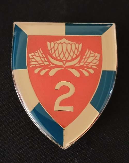 SADF 2 SPECIAL SERVICE BATTALION Shoulder Flash                  D32