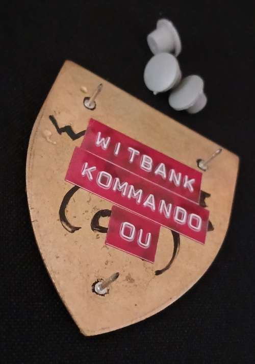 SADF WITBANK COMMANDO Shoulder Flash                   D51