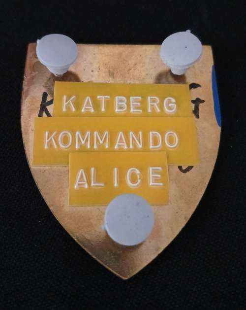 SADF KATBERG COMMANDO Shoulder Flash         ` RARE `           D52