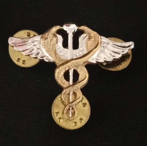 South Africa (SADF) Medical Doctor Qualification Badge Bi-Metal       F42