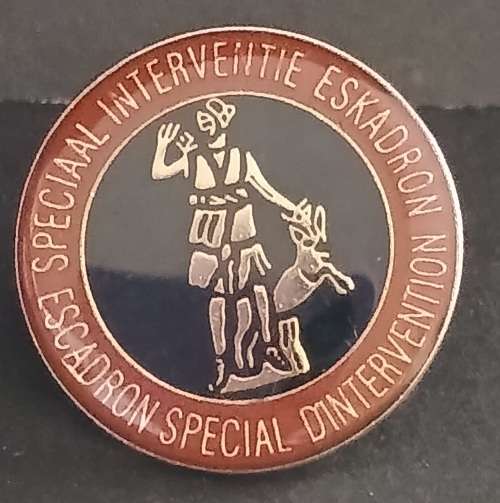 Federal Police Counter - Terrorism Special Interventie Eskadron Badge ` Size 22mm Diameter      M14
