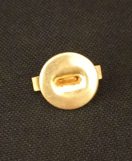 Vintage Military Navy Air Mini Metal Bar   Lapel Pin Blue & Orange  Vietnam ERA            M16