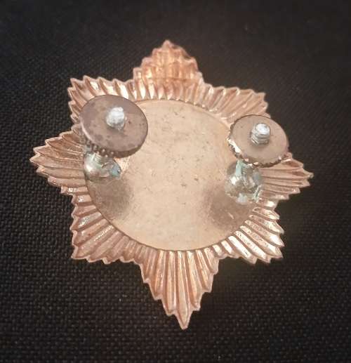 KWAZULU POLICE CAP BADGE                                F48