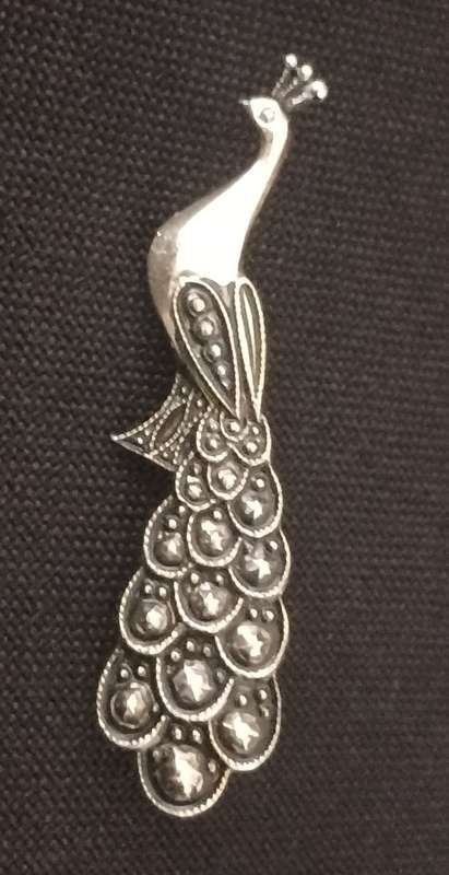 Vintage PEACOCK Brooch                             M31