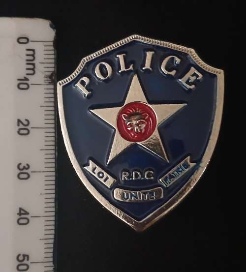 CONGO Police Badge                      M35
