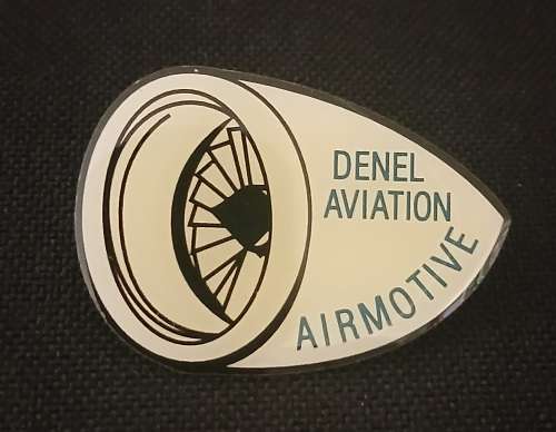 DENEL AVIATION AIRMOTIVE Lapel Badge                            M39