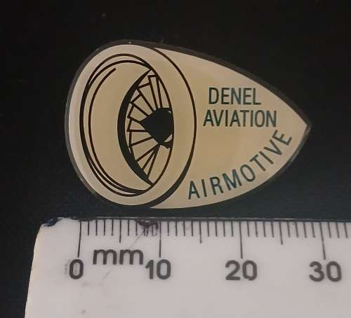 DENEL AVIATION AIRMOTIVE Lapel Badge                            M39