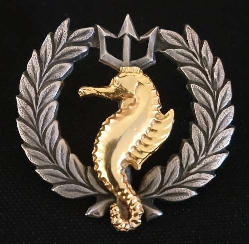 Scarce Sa Navy Independent Ships & Air Sea Rescue flotilla badge   Size: 40 x 40mm    F80