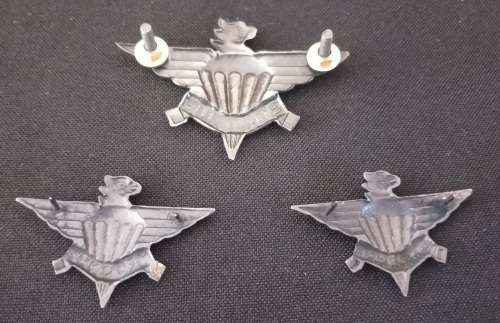 3 Parachute Battalion Beret And Collar Badges                          F85