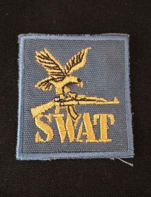 SWAT Cloth Patch Embroidered                       F94
