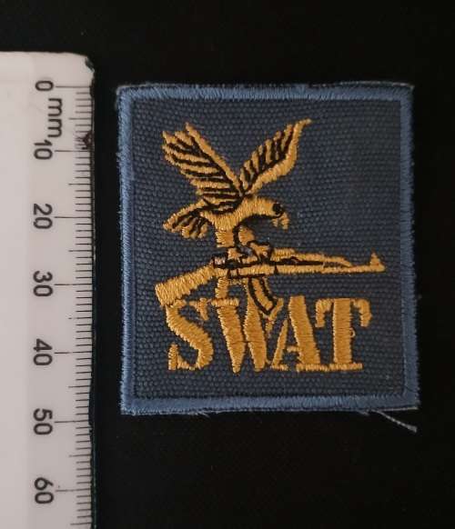 SWAT Cloth Patch Embroidered                       F94