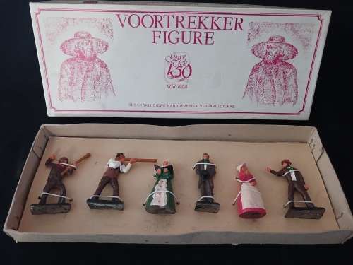 VOORTREKKER FIGURE GROOT TREK 150 1838 - 1988  Eksklusiewe Handgeverfde Versamelstukke  ` RARE `