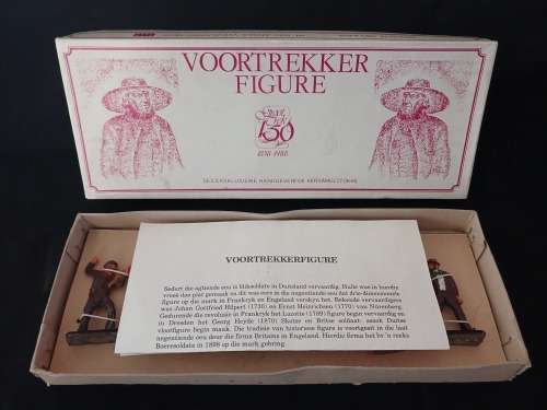 VOORTREKKER FIGURE GROOT TREK 150 1838 - 1988  Eksklusiewe Handgeverfde Versamelstukke  ` RARE `