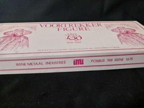 VOORTREKKER FIGURE GROOT TREK 150 1838 - 1988  Eksklusiewe Handgeverfde Versamelstukke  ` RARE `