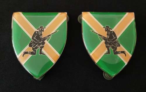 SADF Danie Theron Combat School Shoulder Flashes                               H11