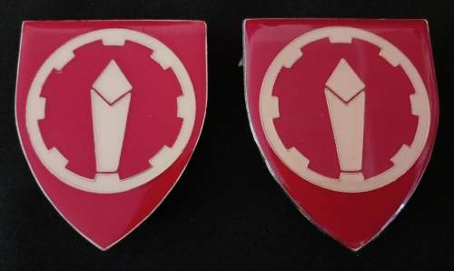SADF NASCHEM Commando Shoulder Flashes     `` SCARCE ``                 H14