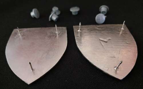 SADF NASCHEM Commando Shoulder Flashes     `` SCARCE ``                 H14
