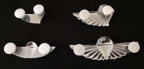 Full set of 101 Air Supply Company Instructor & Despatcher wings - (Regular & Mess Dress size)  F98